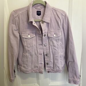 GAP Light Purple Jean Jacket